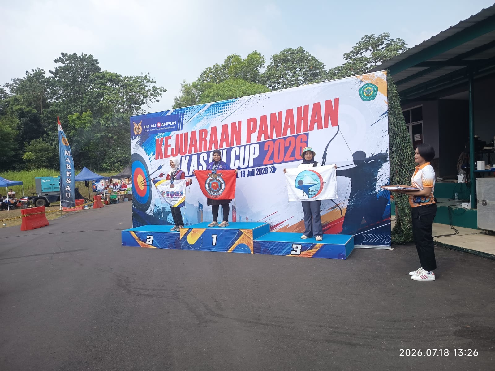 Juara di Kejuaraan Panahan KASAU Cup 2026